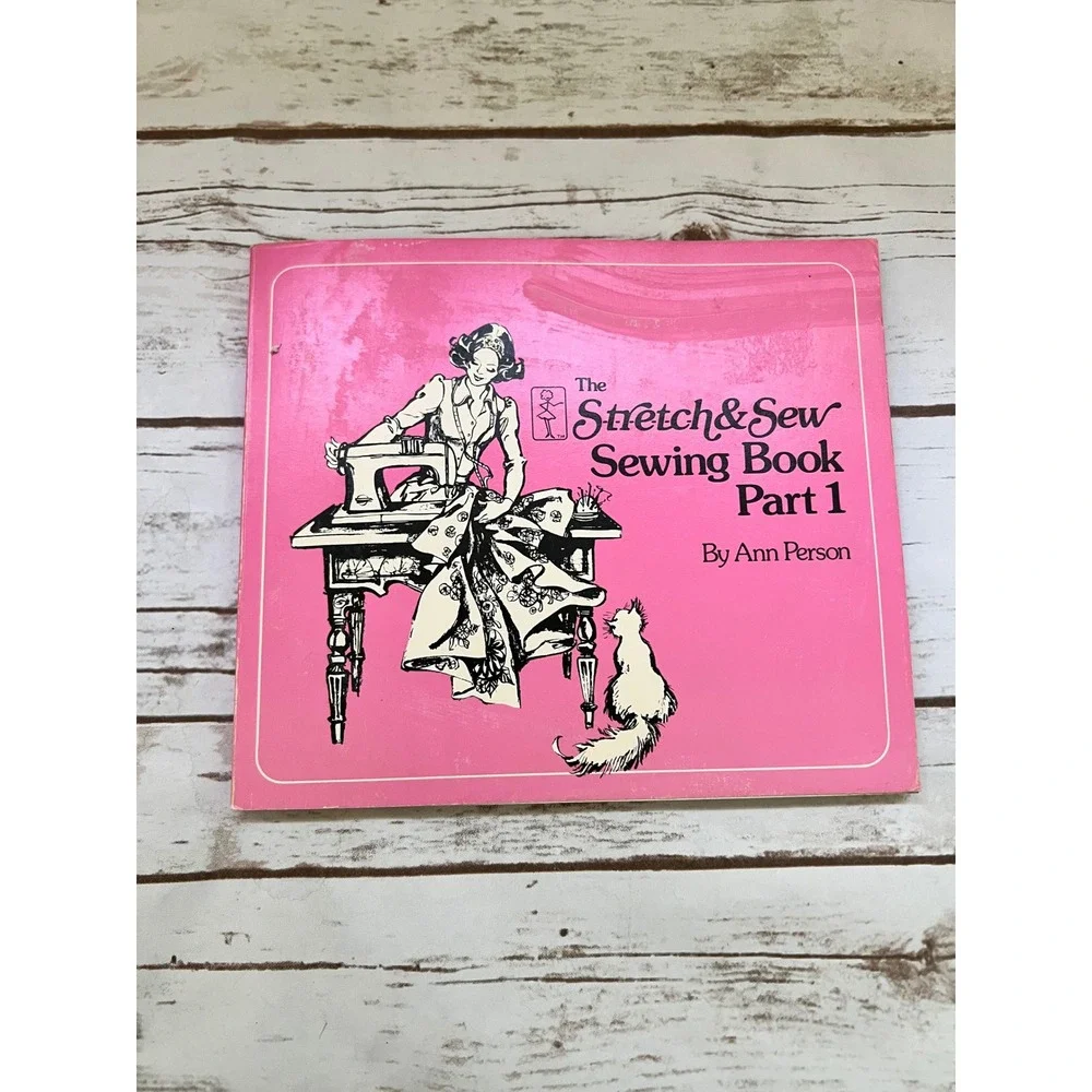 Stretch & Sew Sewing Book Part 1 and Pants Book Ann Person Vintage 70s Set OS